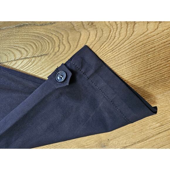 NWT Talbots Perfect Crop Slim Leg Midrise Pants Navy Preppy Nautical 6P - Picture 5 of 5